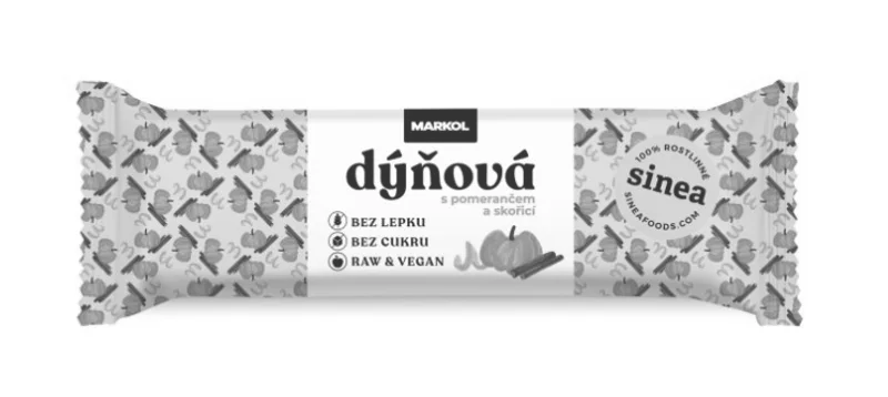 Sinea Tyčinka dýňová s pomerančem a skořicí 40g